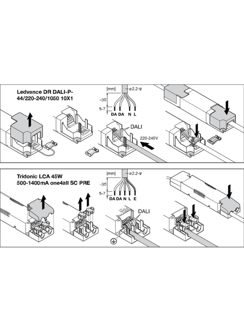 Oprawa PANEL COMP 1200 V 35W 940 U19 DALI