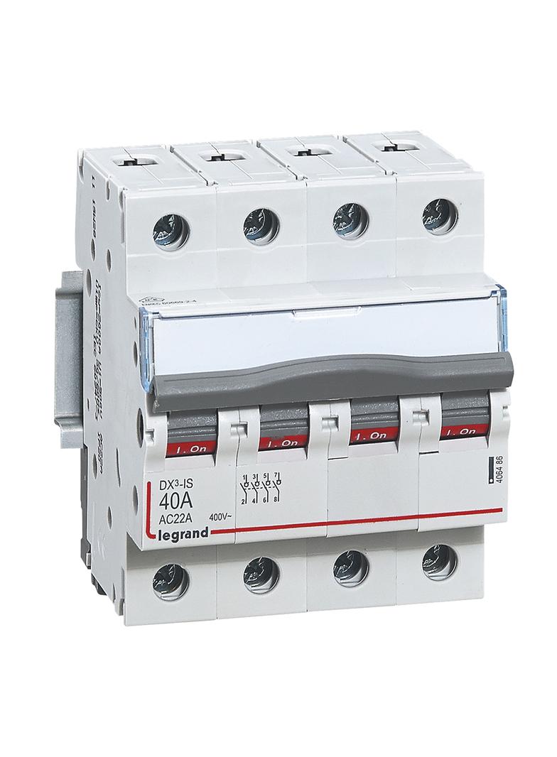Rozłącznik Izolacyjny Fr304 40A 4P DX3 406486 LEGRAND