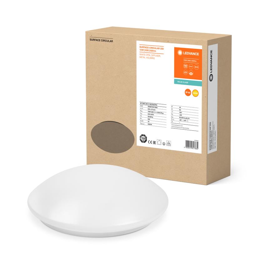 Plafon LED SURFACE CIRCULAR 250 13W 830 IP44 4058075617865 LEDVANCE