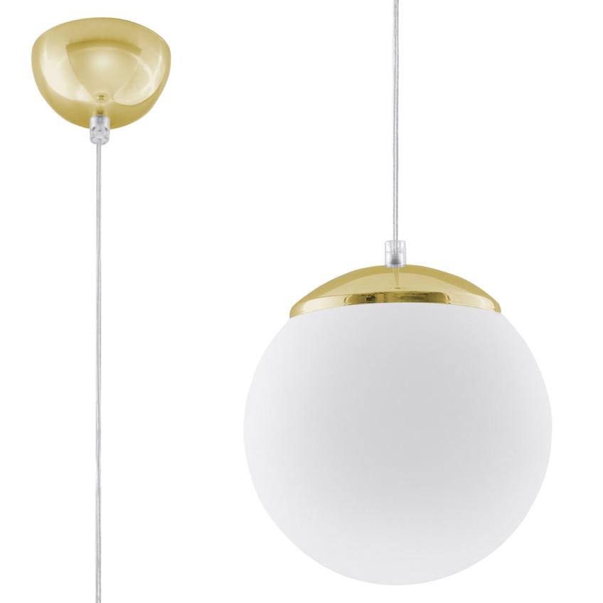 Sollux Lampa wisząca UGO 20 złota SL.0715