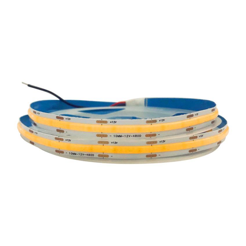Taśma LED COB 12V 480L/m 10W/m IP20 3000K 5m