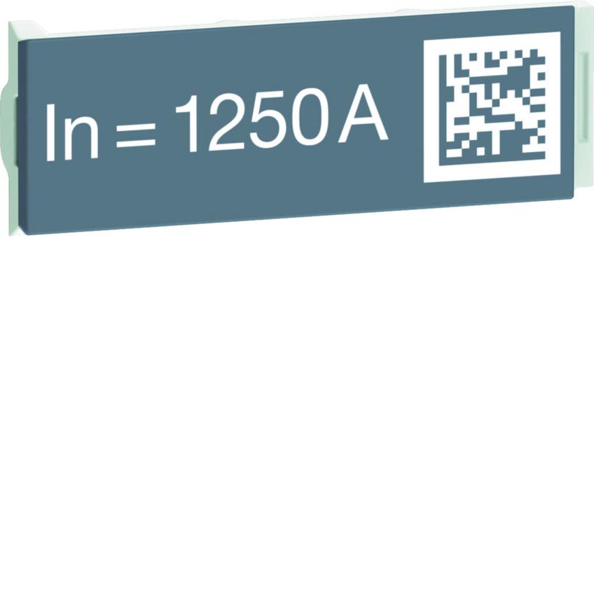 ACB HW1 Wtyczka z oznaczeniem znamionowym wyłącznika 1250A dostarczane luzem