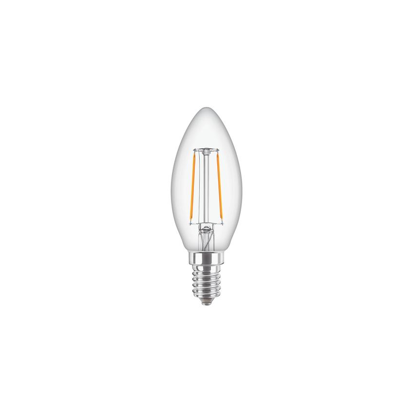 Żarówka LED świeczka 2W=25W 250lm 2700K barwa ciepła LEDCandle 2-25W E14 B35 827 PHILIPS