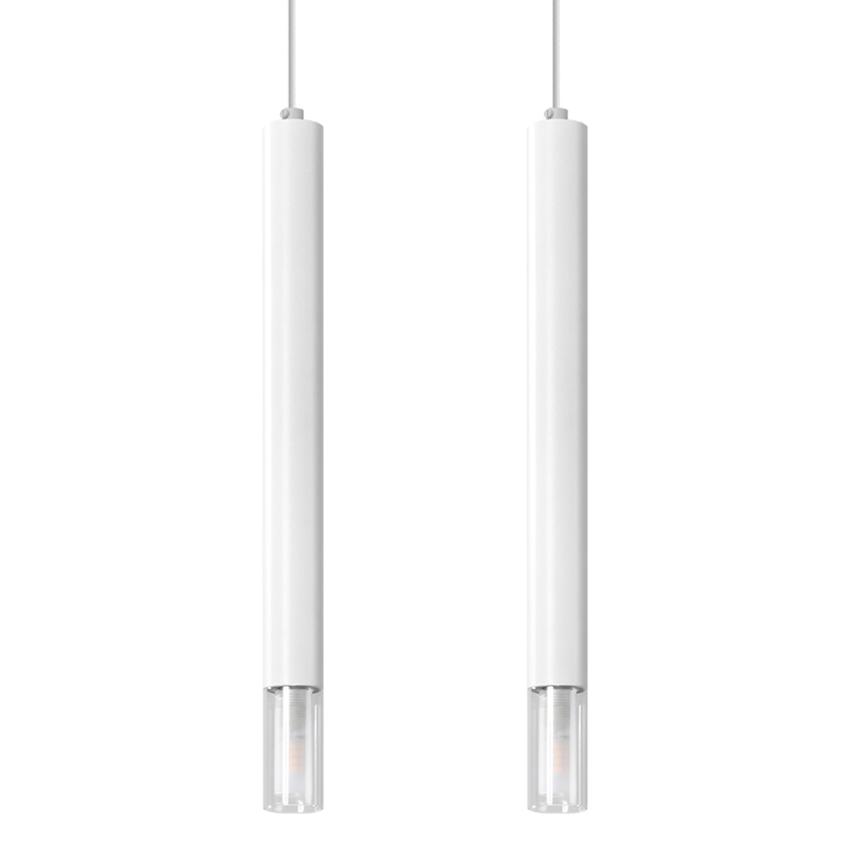 Sollux Lampa wisząca WEZYR 2 biała SL.0958