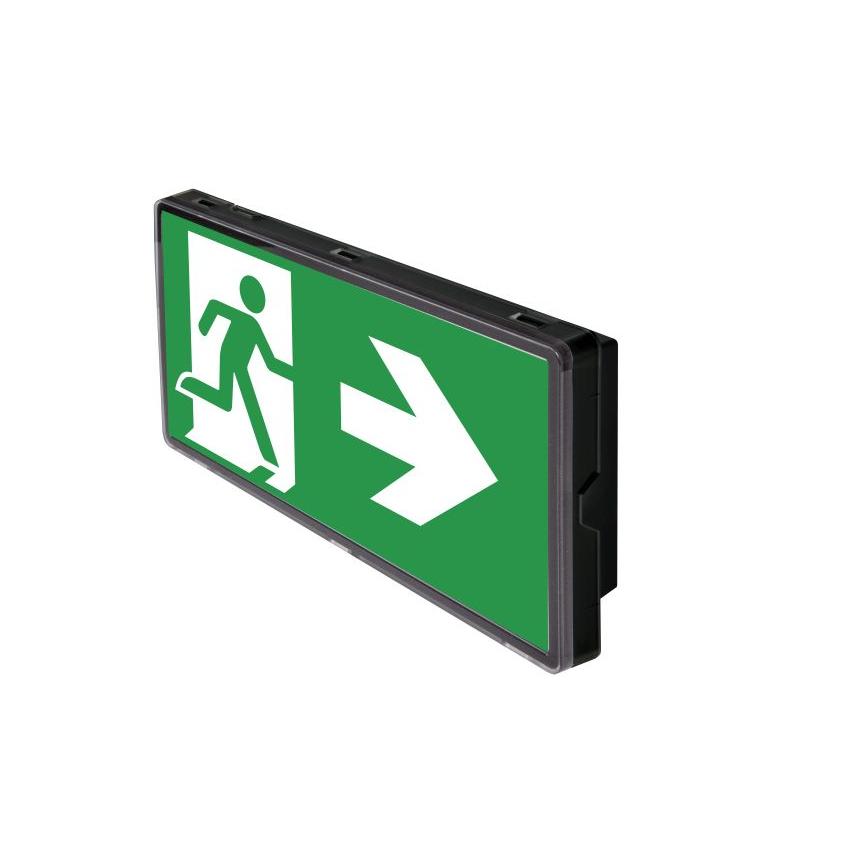 Oprawa ewakuacyjna/awaryjna VELLA LED SO 250 SA 1H CT IP65 [BLK] + (V3, V4, V5) / 87560 230V