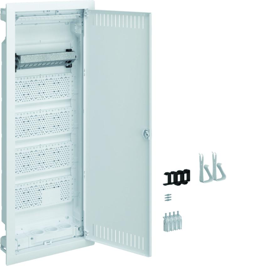 volta Rozdzielnica VDI do ścian szkieletowych (GK) 5R PatchPanel, 3xgniazdo 230V VH60NWP HAGER