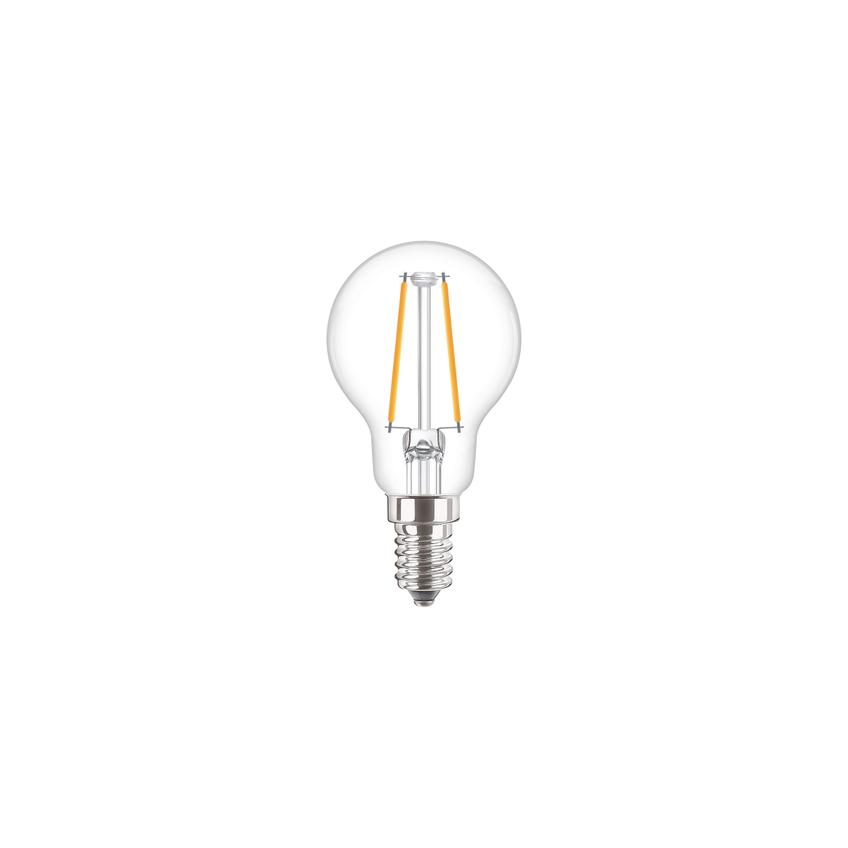 Żarówka LED Kulka 2W=25W 250lm / 2700K barwa ciepła LEDLuster 2-25W P45 E14 827 PHILIPS