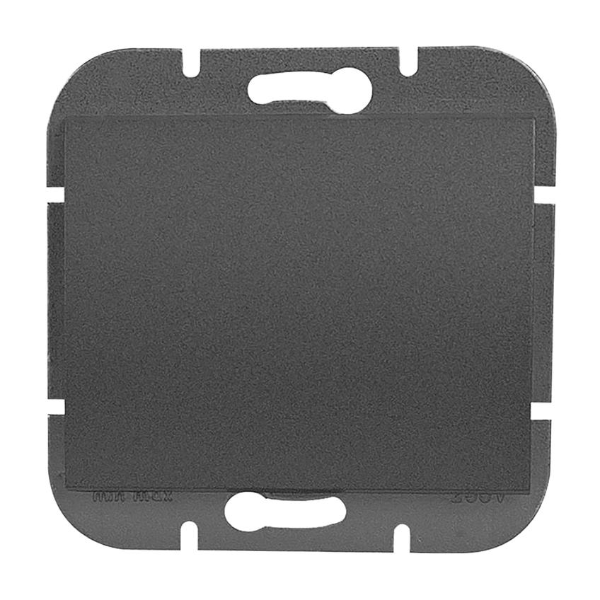Łącznik jednobiegunowy podtynkowy z podświeleniem Onyx, 10A, 250V, WP-1O/S, czarny