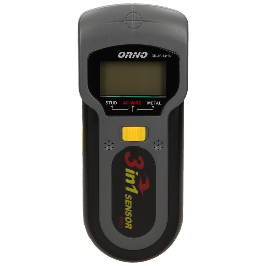 Detektor przewodów drewna i metalu 3w1 OR-AE-13116 ORNO