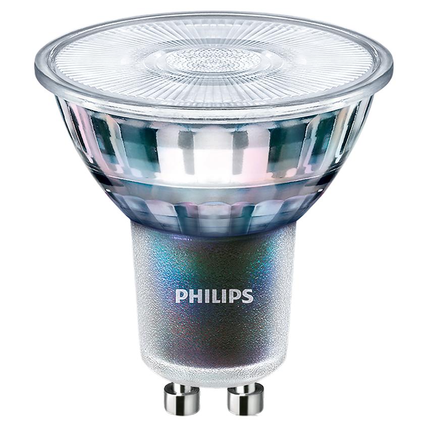 Żarówka LED ściemnialna 5,5W=50W 355lm 2700K barwa ciepła 5,5-50W GU10 927 25D 5 lat gw. 9,29001E+11 PHILIPS