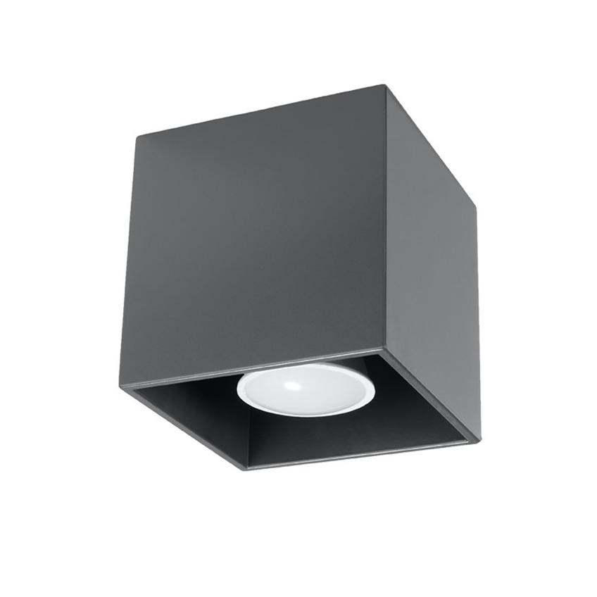 Sollux Plafon QUAD 1 antracyt SL.0567