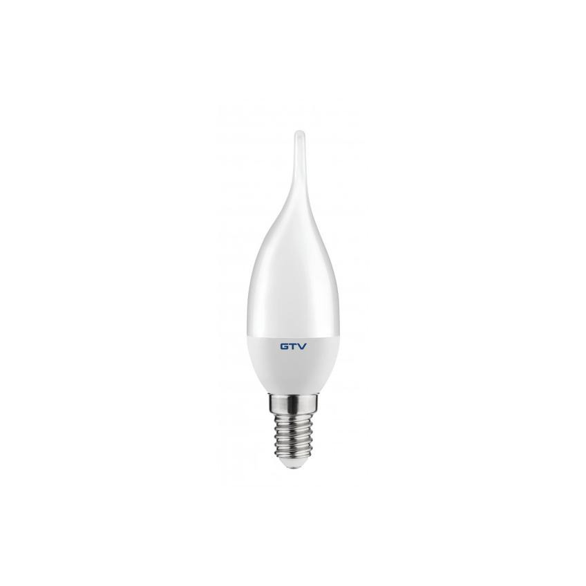ŻARÓWKA LED, C30L, 14 LED SMD 2835, CIEPŁY BIAŁY, E14, 6W, AC220-240V, KĄT ŚWIECENIA  160*, 470LM