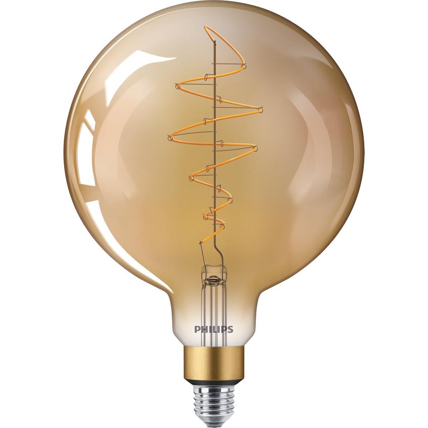 Żarówka LED ściemnialna 7W=40W 470lm 1800K LED classic-giant 40W E27 G200 GOLD PHILIPS