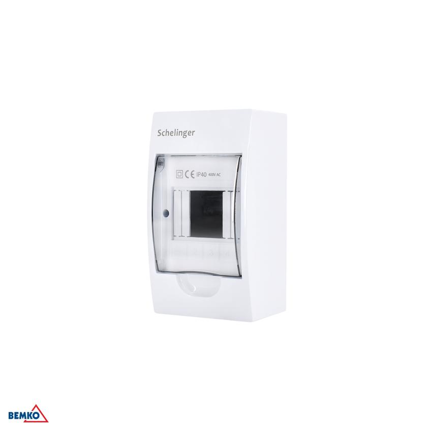 ROZDZIELNICA NATYNKOWA IP40 ZACISKI 4N+4PE 1x4P