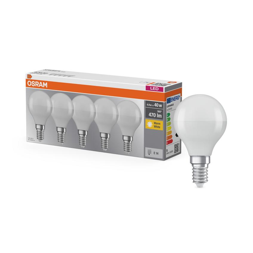 BASE CL P40 4,9W 827 230V FR E14 FS5 LEDVANCE