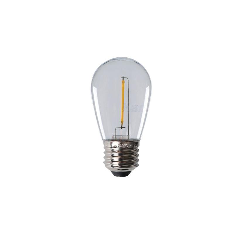 ST45 LED 0,5W E27-NW Żarówka LED kulka do girland ST45 LED 0,5W E27-NW W barwa biała 4000K 50Lm KANL