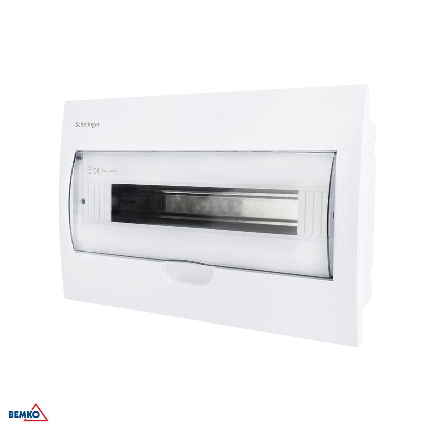 ROZDZIELNICA PODTYNKOWA IP40 ZACISKI 18N+18PE 1x18P