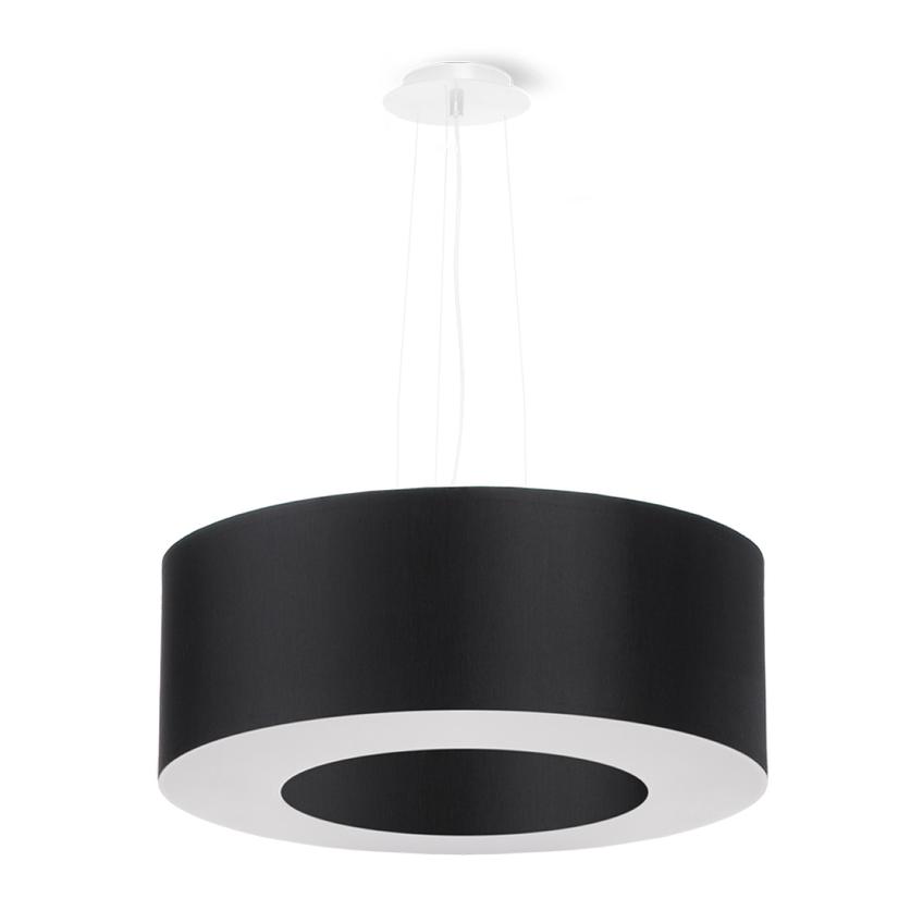 Sollux Żyrandol SATURNO 50 czarny SL.0748