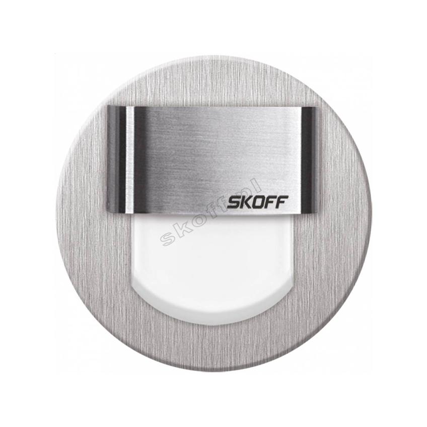RUEDA mini –  K(szlif) / WW (ciepły biały)   [obud. INOX]