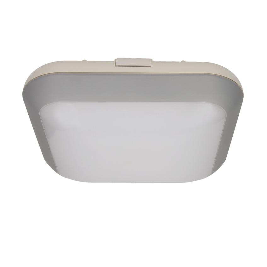 Plafon MONSUN LED 60 SMD2835 szary IP66 klosz poliwęglan mleczny OR-PL-342GLPM4 ORNO