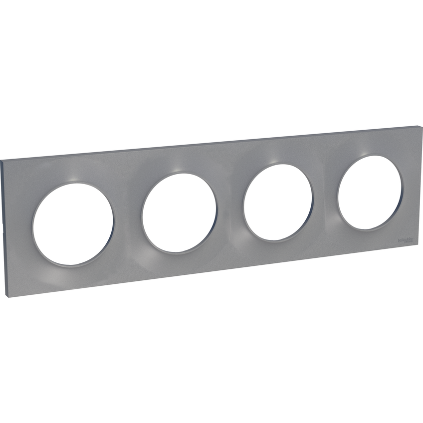 Odace Styl, ramka 4-krotna, DIY, aluminium