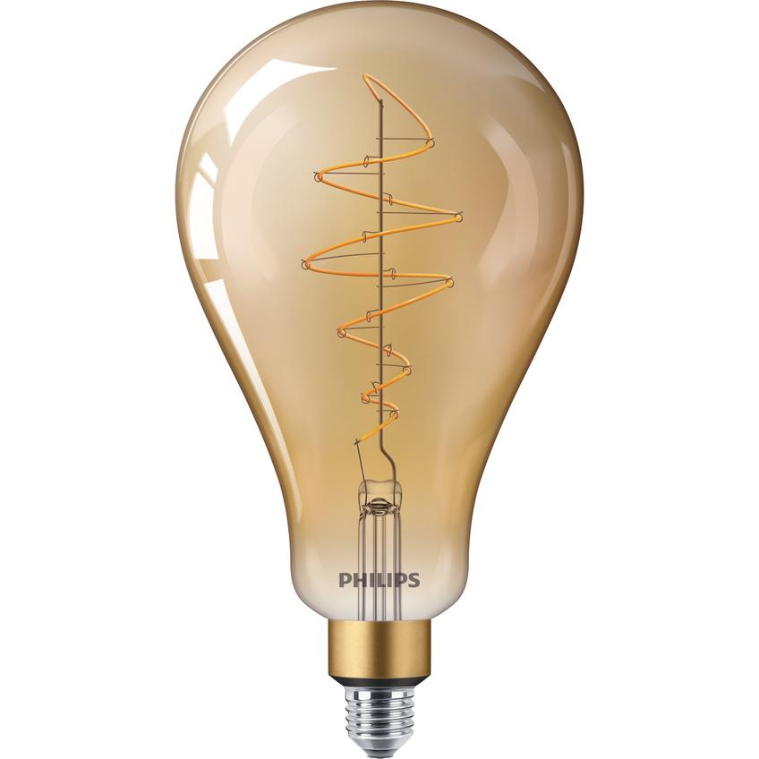 Żarówka LED ściemnialna 7W=40W 470lm 1800K LED classic-giant 40W E27 A160 GOLD PHILIPS