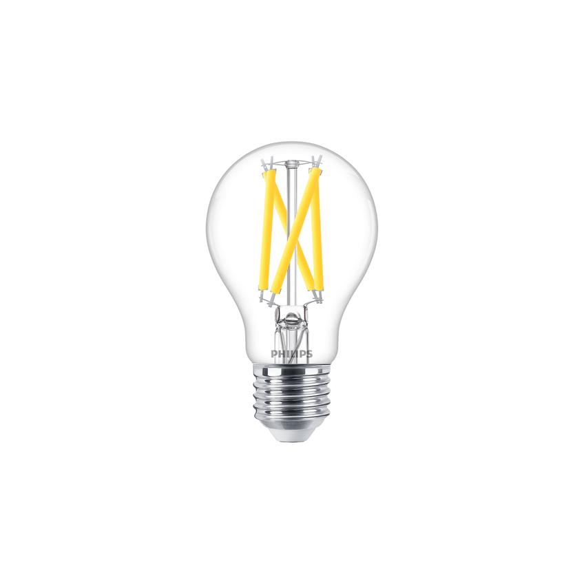 Żarówka LED ściemnialna 7,2W=75W 1055lm 2200-2700K kulka DT7,2-75W E27 CRI95 A60 Szkło przezroczyste