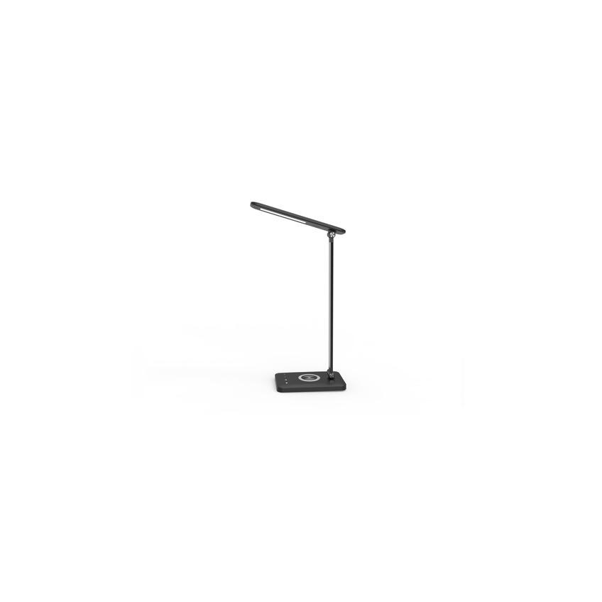Nowodvorski lampa stołowa LED Style 10W 390lm 3000-6000K czarna, port USB 8404