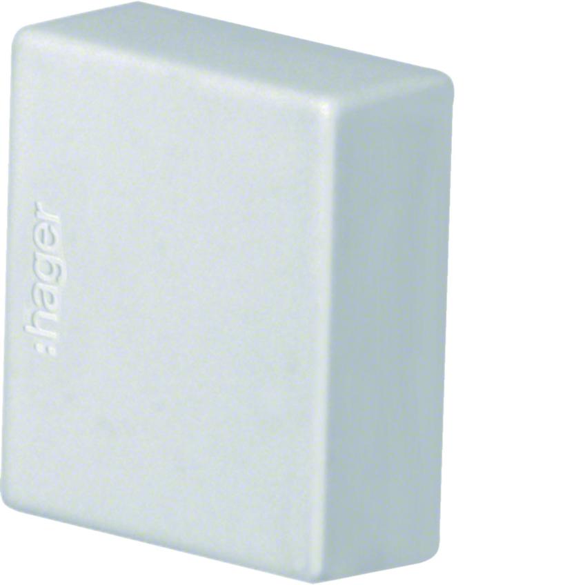 tehalit.LF Końcówka 15x15mm jasnoszary, 10 szt LF1501567035 HAGER