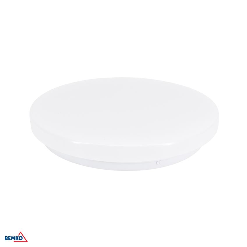 Plafon LED Lampa Sufitowa Natynkowy Sufitowy FIONA 12W 4000K 1200lm IP20 BIAŁA BEMKO