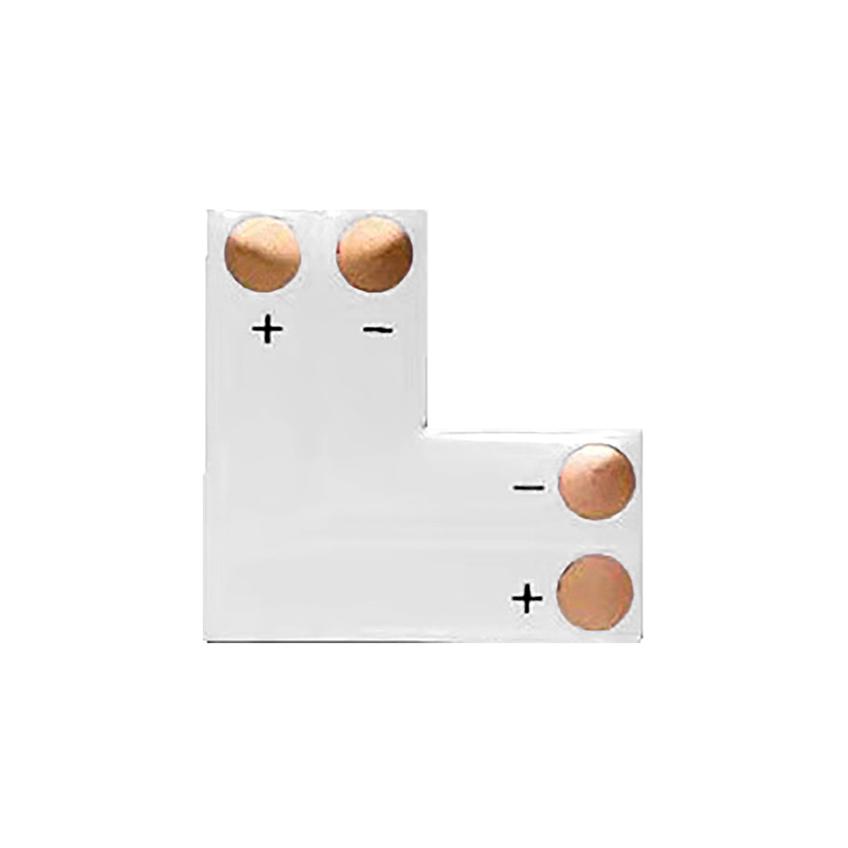 Złączka LED 8mm kątowa "L"