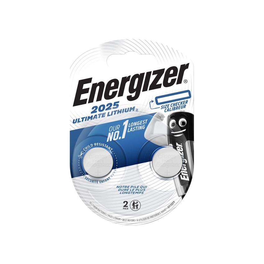 Bateria Energizer CR2025 ULTIMATE LITHIUM /2szt./ 7,6389E+12 SELVISTA