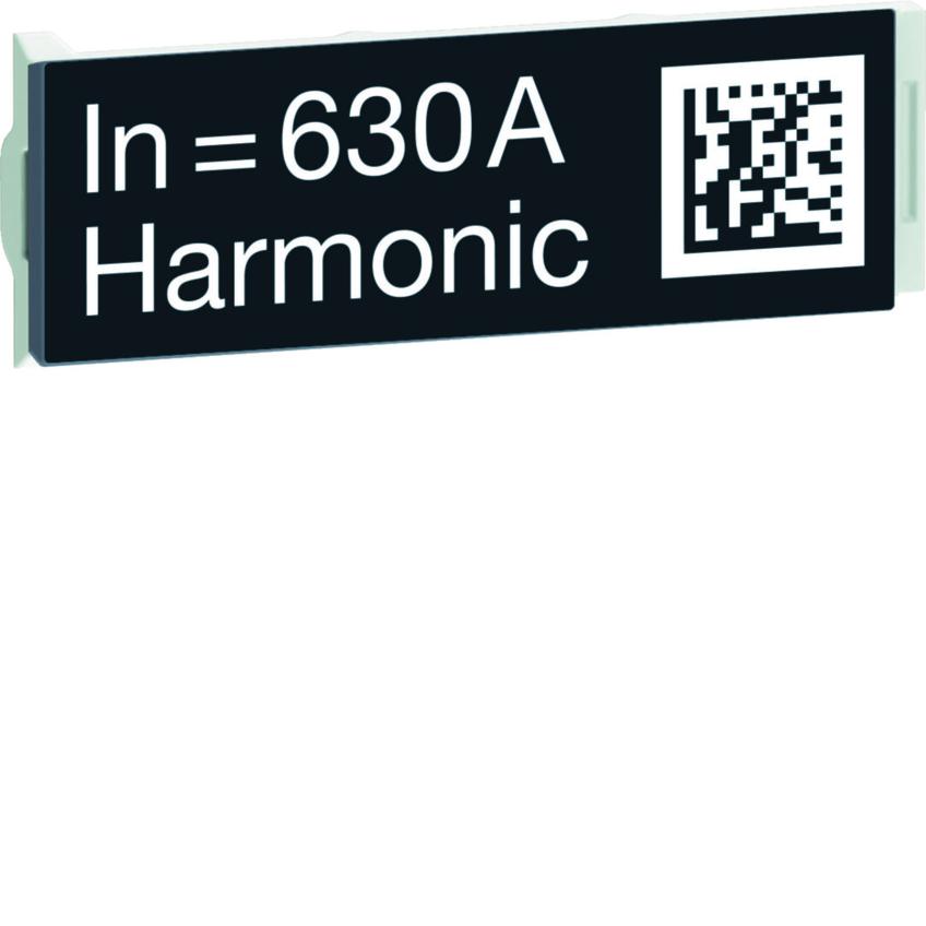 ACB HW2/4 Wtyczka z oznaczeniem znamionowym wyłącznika 630A Harmonic HWW685H HAGER