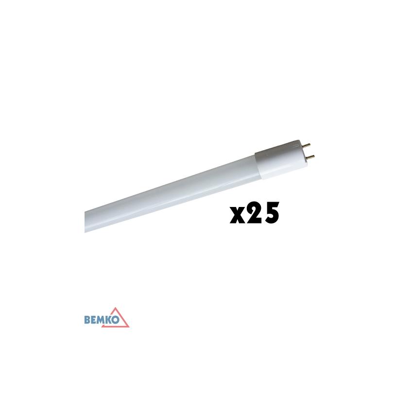 TUBA LED 230V T8 1200MM 18W 1700LM 4000K NW SZKŁO MLECZNA (KARTON 25SZT.) D89-T8-LED120-ZJM-4K-25 BEMKO