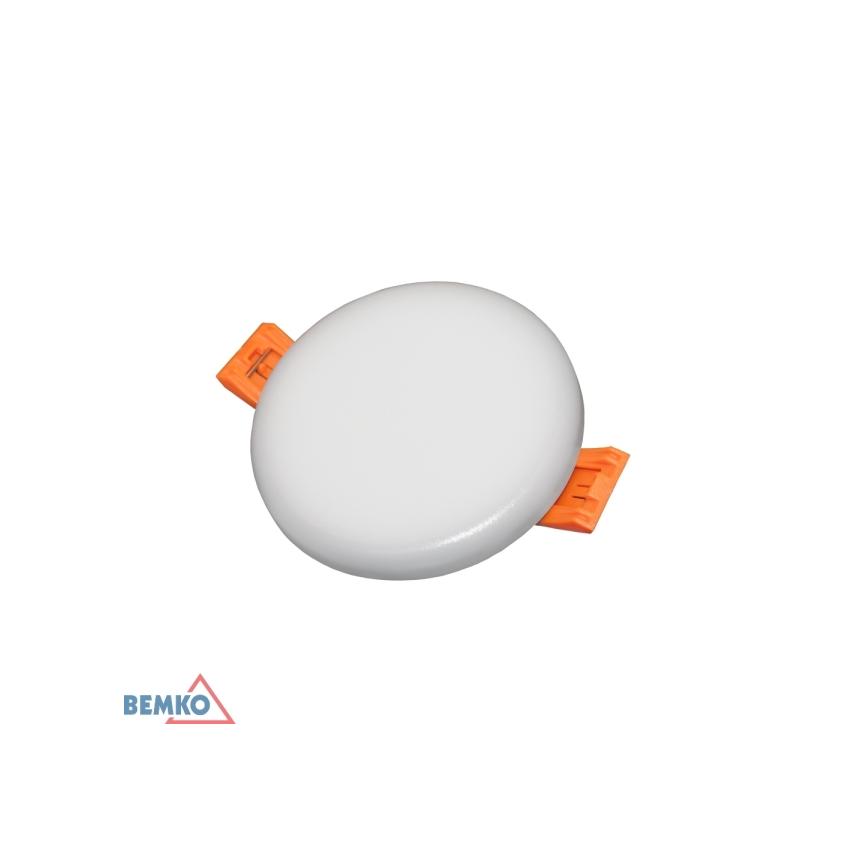 OPRAWA DOWNLIGHT LED WALED 5W 4000K 420LM IP66/IP20 PF>0.5 75x20MM OKRĄGŁA BIAŁA C70-DLW-R075-050-4K-WH BEMKO
