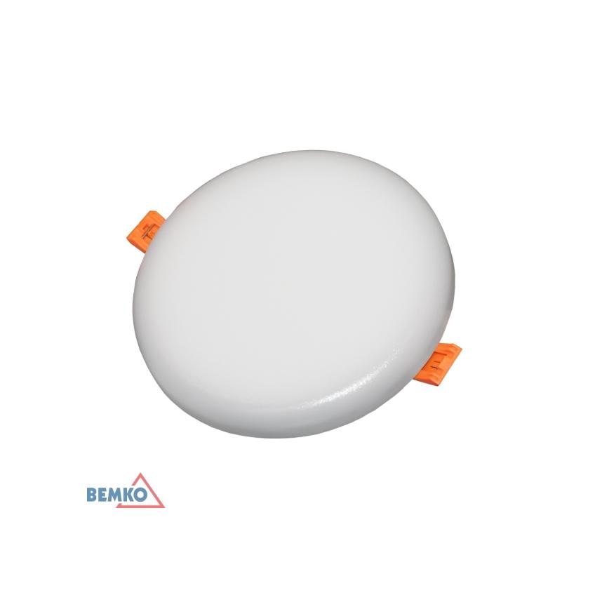 OPRAWA DOWNLIGHT LED WALED 26W 4000K 2220LM IP66/IP20 PF>0.9 215x20MM OKRĄGŁA BIAŁA C70-DLW-R215-260-4K-WH BEMKO