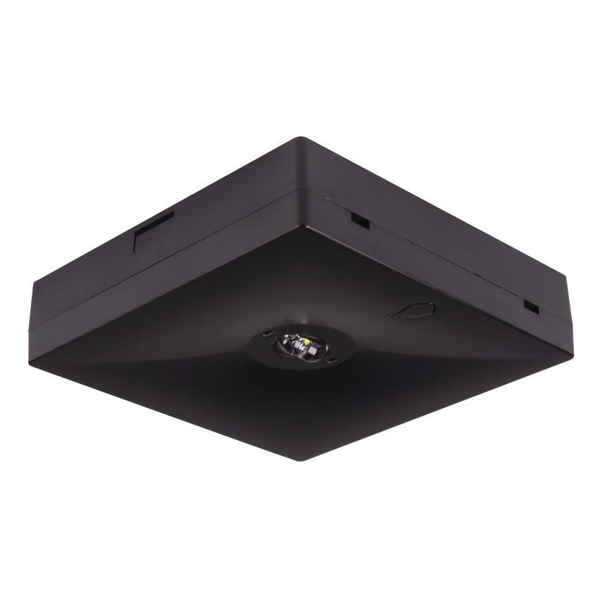 Oprawa sieciowo-awaryjna natynkowa Starlet Quad LED SC 350 A 1H MT IP20 [BLK] / 87476 230V