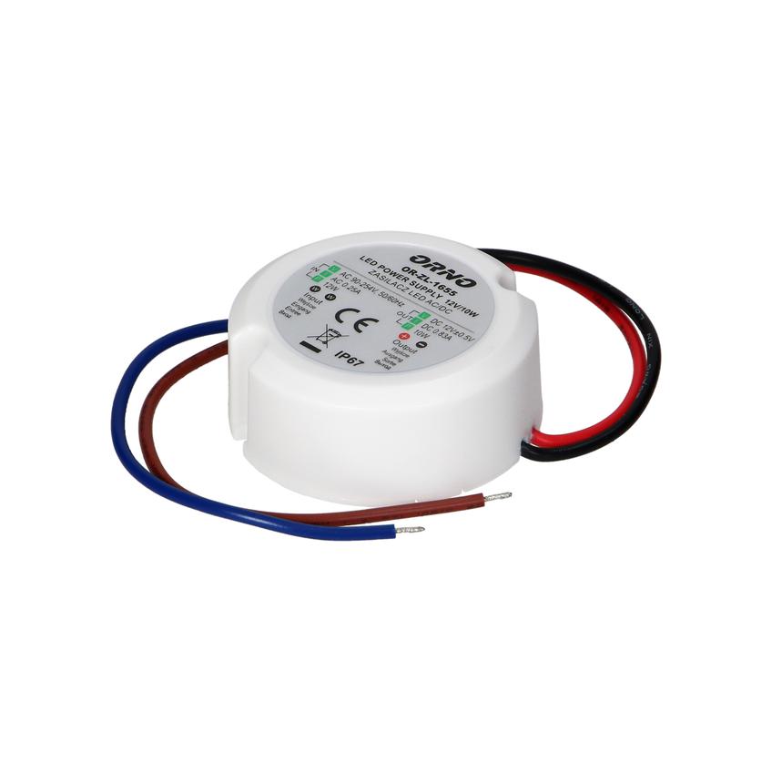 Zasilacz do LED do puszki 12VDC 10W IP67 OR-ZL-1655 ORNO