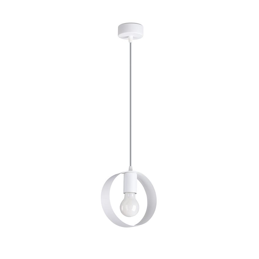 Sollux Lampa wisząca TITRAN 1 biała SL.1137