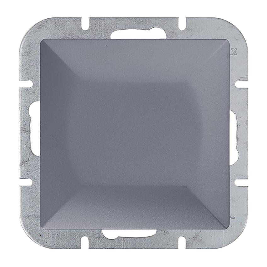 Łącznik podtynkowy jednobiegunowy Pearl, 10A, 250V, WP-1P, antracyt