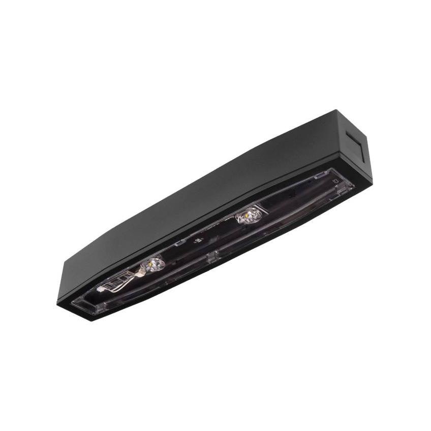 Oprawa sieciowo-awaryjna natynkowa SUPREMA LED SC 250 SA 3H CT IP54 NT [BLK] / soczewka korytarzowa