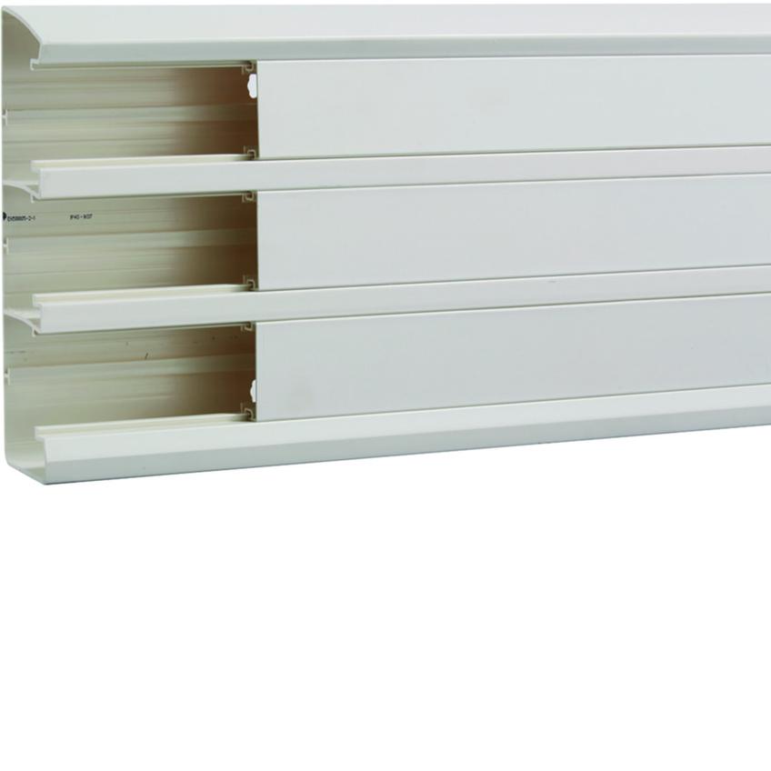 tehalit.GBD Kanał elektroinstalacyjny 50x190mm 3 komory biały GBD5019009016 HAGER