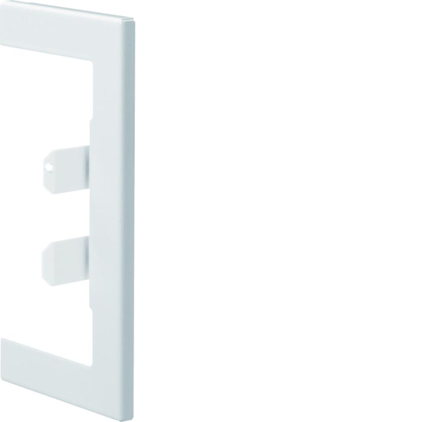 tehalit.BRN65/ BR65 Maskownica na przebicie w ścianie 65x130, biały BR65130W9016 HAGER