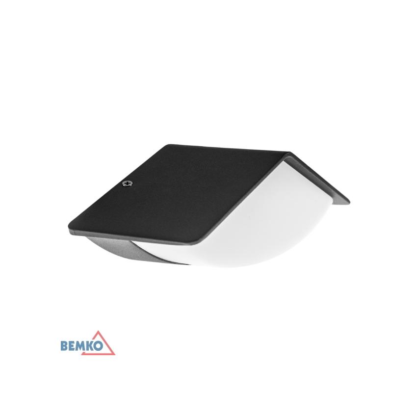 OPRAWA ELEWACYJNA VALANT 7W 4000K 600LM IP65 233X80X90MM KINKIET GRAFIT