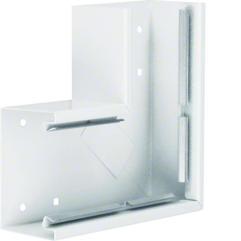 tehalit.BRS Kąt płaski 65x100, stalowy, biały BRS6510059016 HAGER