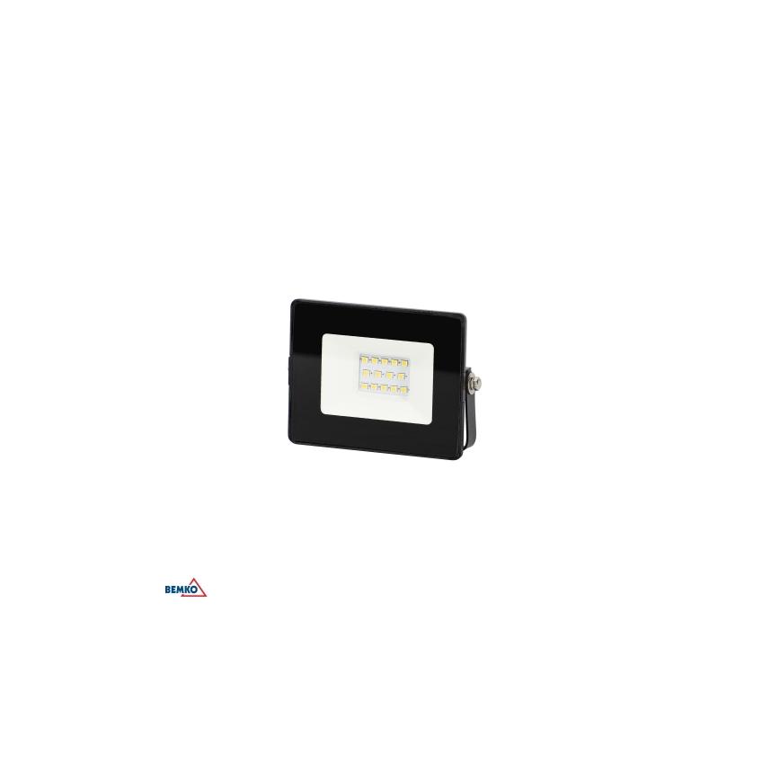 NAŚWIETLACZ LED SMD KASTEL 10W 6000K 850LM IP65 CZARNY