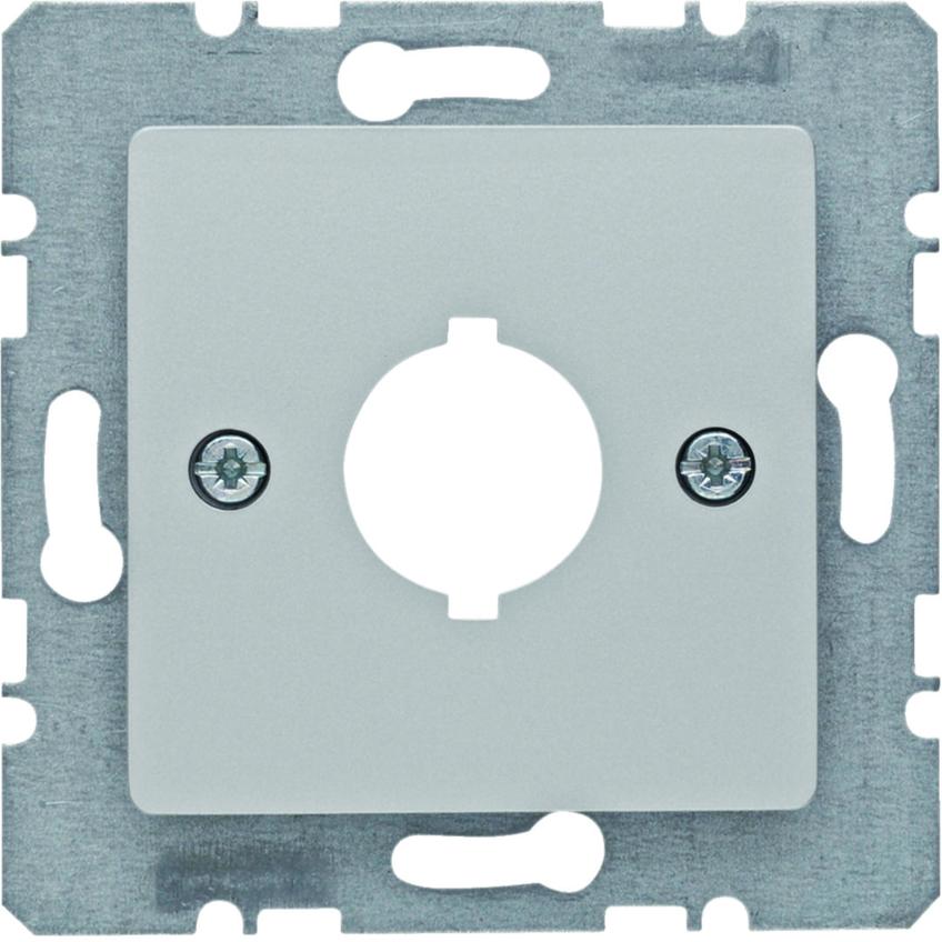Płytka centralna z otworem O 18,8 mm, alu, lakierowana 14317003 HAGER