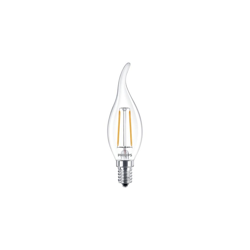 Żarówka LED świeczka 2W=25W 250lm 2700K barwa ciepła LEDCandle 2-25W E14 B35 827 PHILIPS