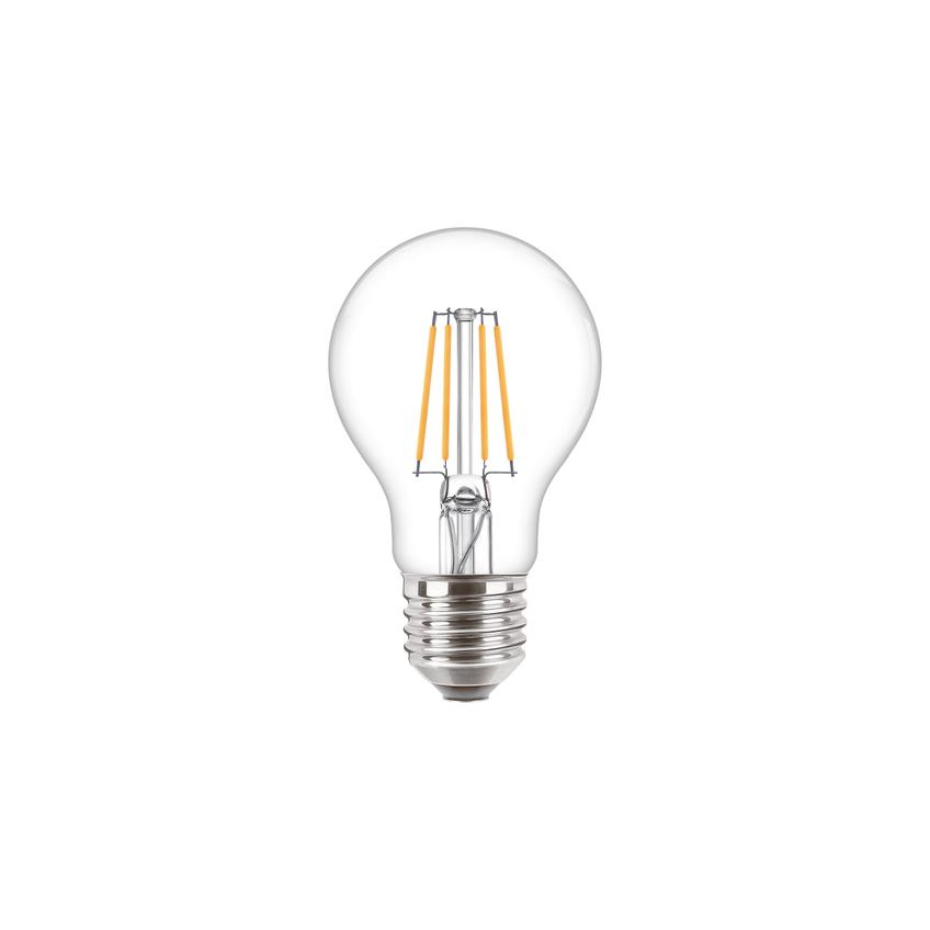 Żarówka LED 4,3W=40W 470lm 2700K barwa ciepła kulka 4,3-40W E27 A60 827 Szkło przezroczyste PHILIPS