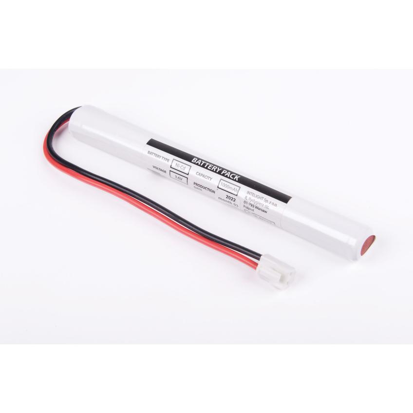 Pakiet akumulatorów NiCd 3,6V 1000mAh do oprawy Vella Eco 250 1H